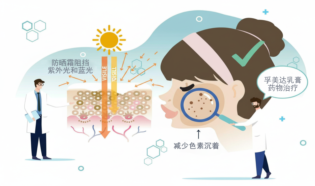 黄褐斑治疗时必须用什么样的防晒霜？