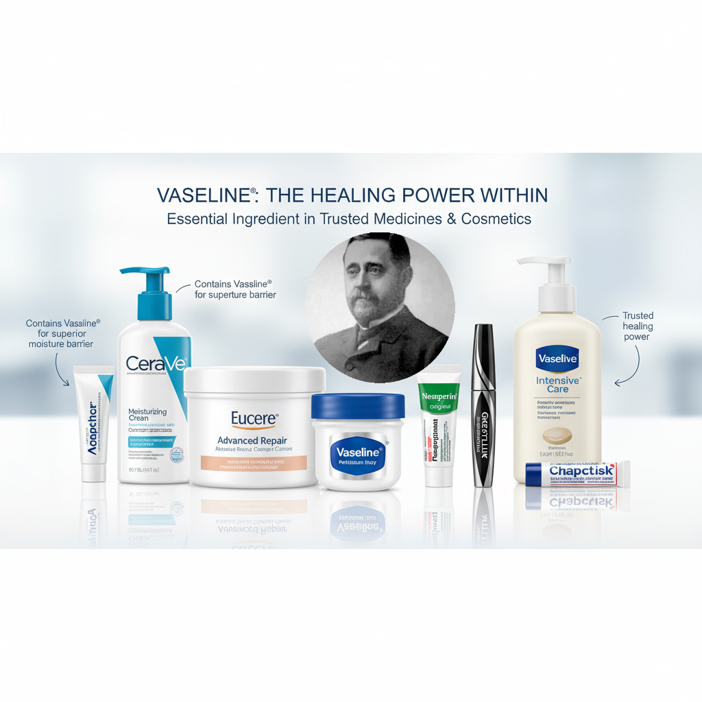 从曾经石油业的废物到现代医药化妆品业的宠儿：凡士林的进阶史